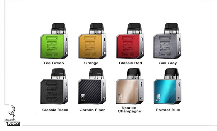 ویپ پاد درگ نانو 2 برند ووپو در 8 رنگبندی جذاب