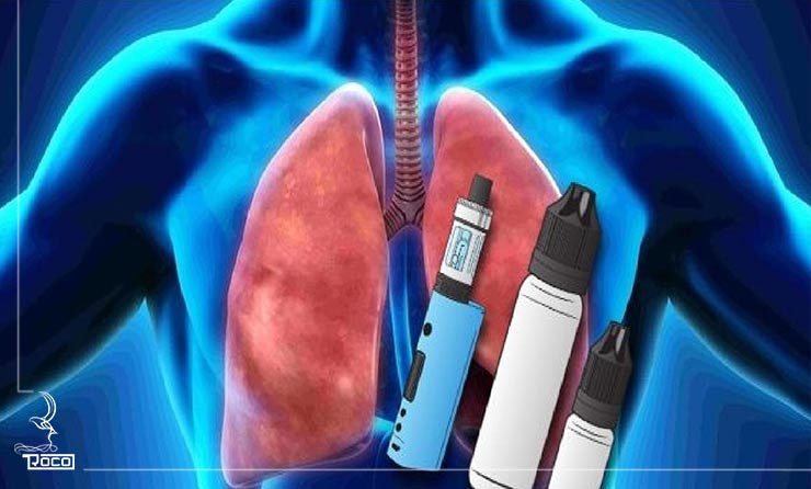 عوارض کمتر سیگار الکترونیک روی ریه انسان